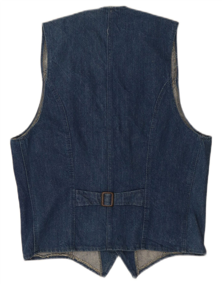 Gilet in denim da donna Marshal UK 14 cotone blu medio