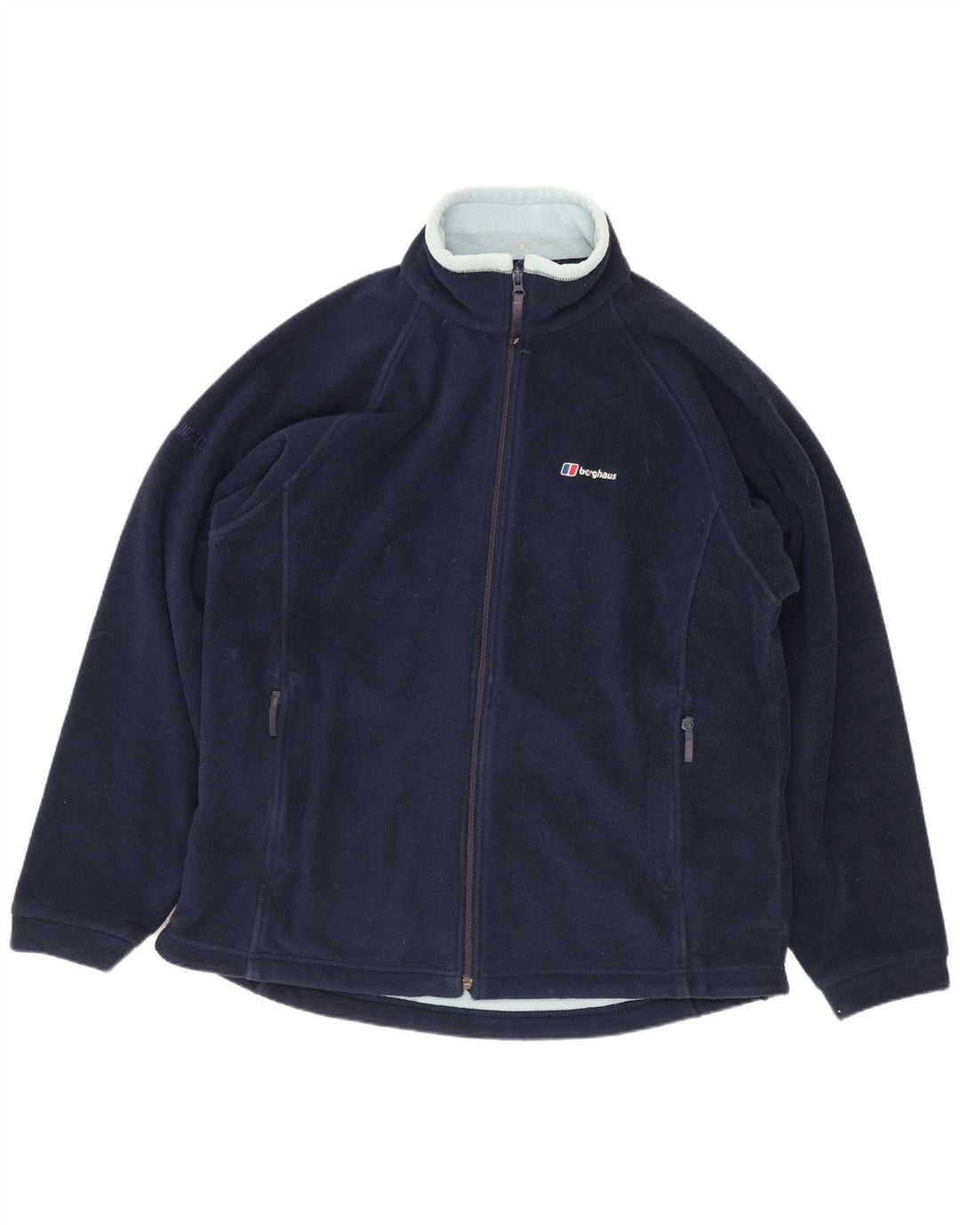Giacca in pile da donna Berghaus UK 16 grande poliestere blu navy