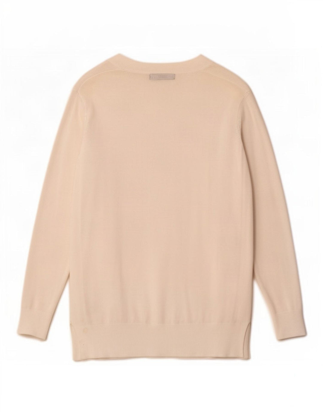 Maglione cardigan aperto da donna Marks & Spencer UK 12 medio bianco