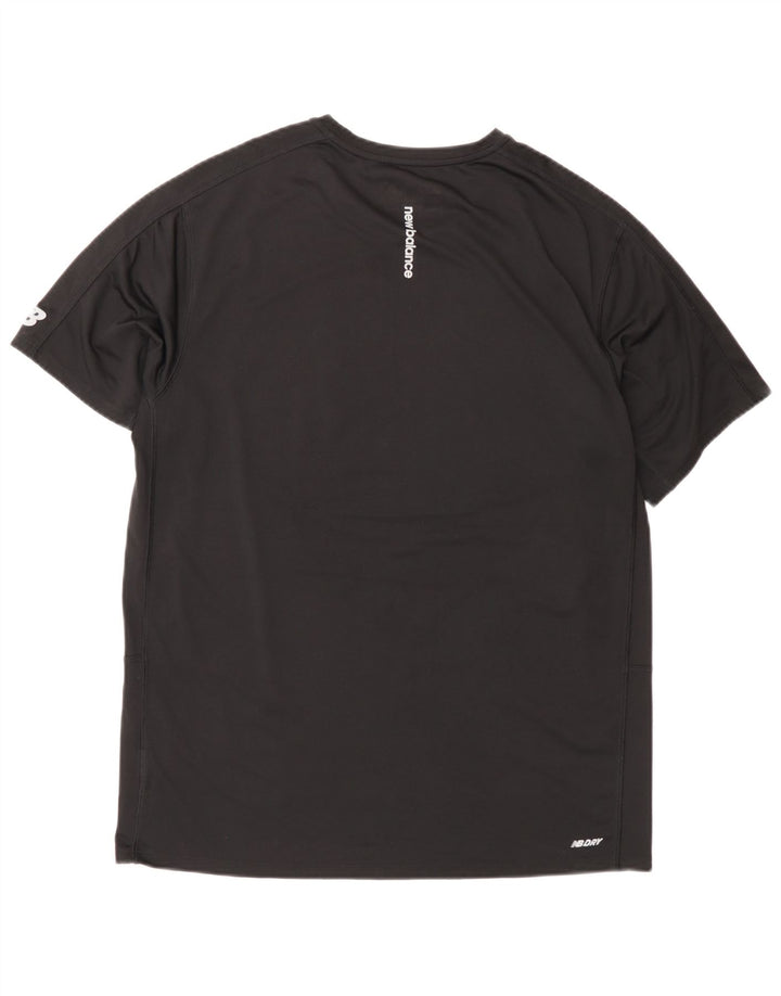 Maglietta grafica da uomo New Balance, colore nero medio