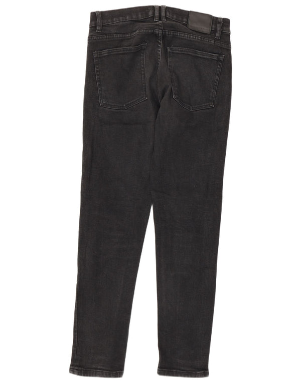 Jeans slim da uomo Zara EU 42 Large W32 L30 Grigio