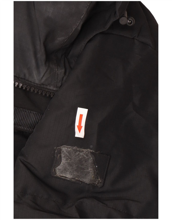 Giacca imbottita con cappuccio da uomo Zara UK 44 2XL poliestere nero