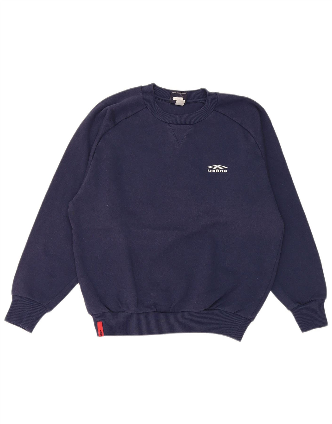 Felpa Umbro per ragazzi, 12-13 anni, XL, blu navy, in poliestere