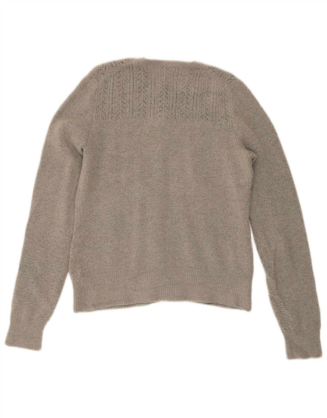 Maglione cardigan da donna J. CREW UK 12 Grigio medio