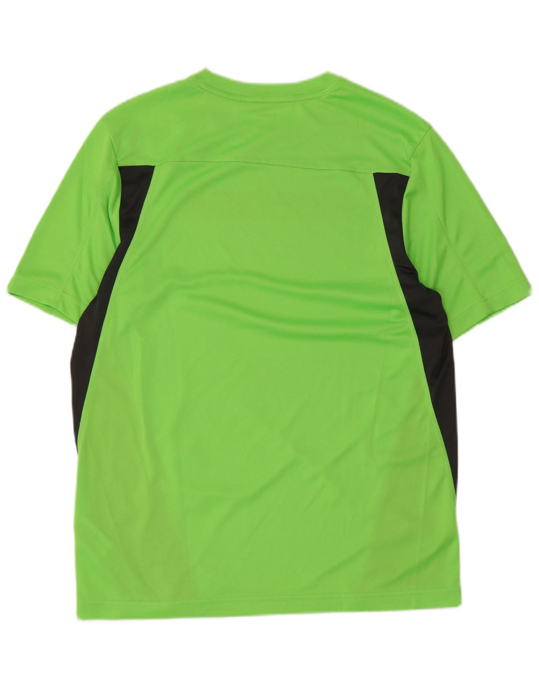 T-shirt grafica da uomo Reebok Top in poliestere color block verde medio