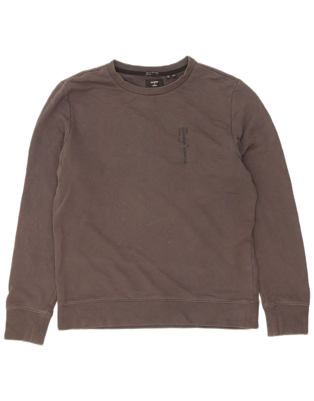 Felpa da uomo Superdry Maglione 2XL Grigio