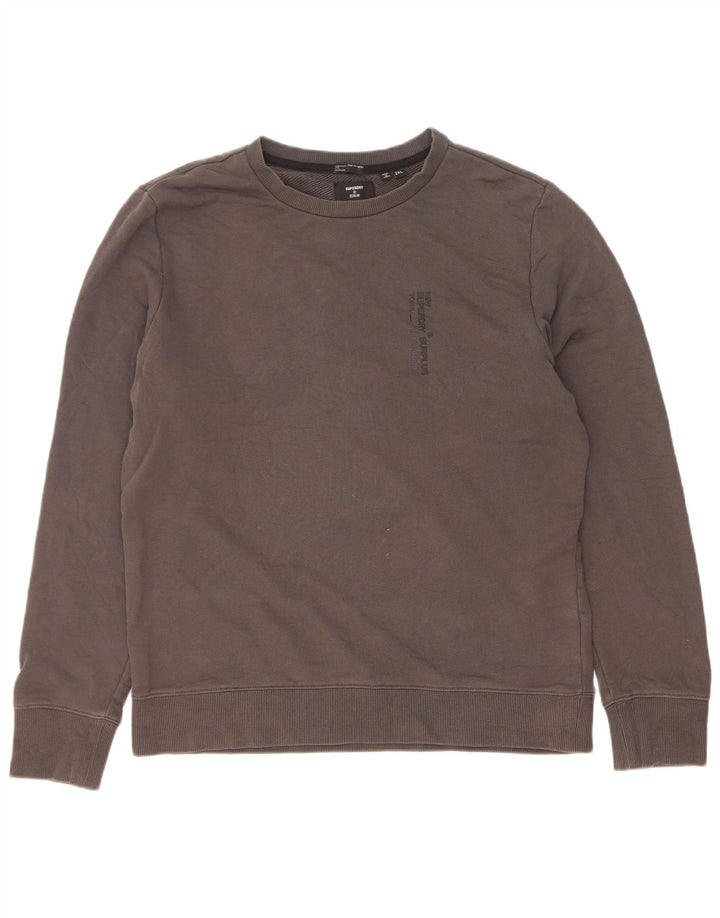 Felpa da uomo Superdry Maglione 2XL Grigio