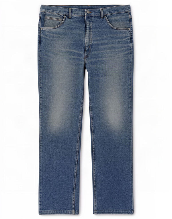Jeans dritti da uomo Rifle W36 L32 in cotone blu
