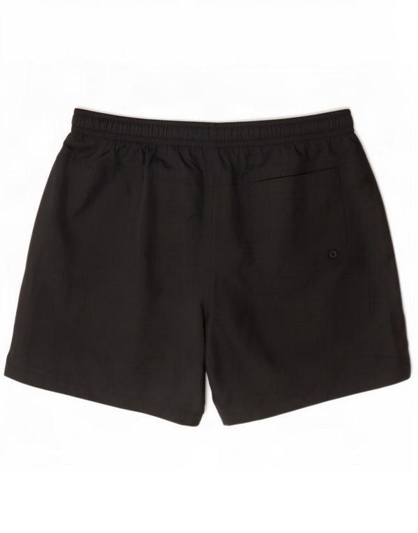 Pantaloncini da bagno Nike da uomo grandi in poliestere nero