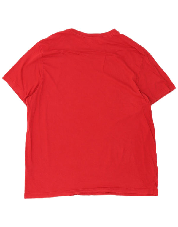 T-shirt grafica da uomo Nike Liverpool 2XL in cotone rosso
