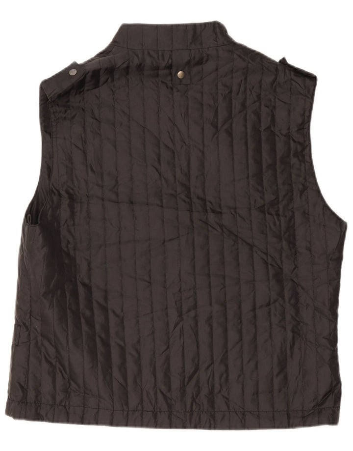 Gilet foderato da uomo Marks & Spencer UK 38 medio poliestere nero