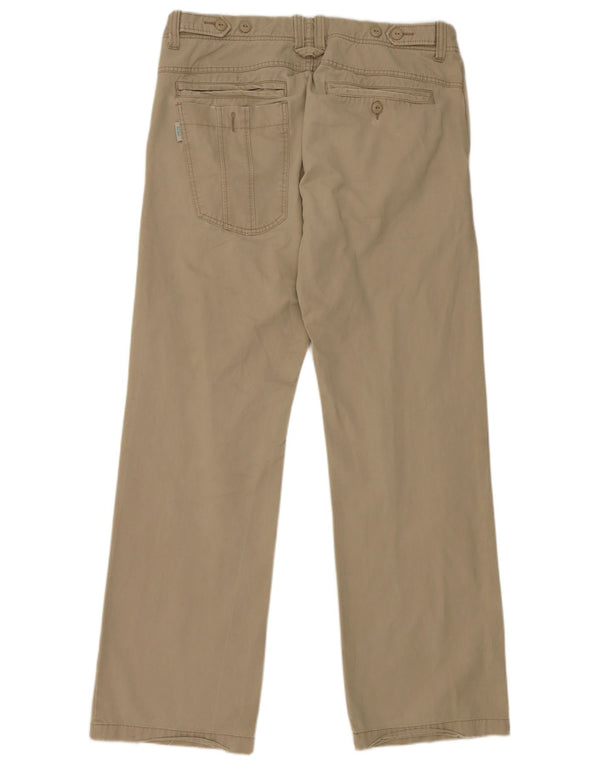 FAT FACE Pantaloni chino dritti da uomo W36 L33 Cotone beige