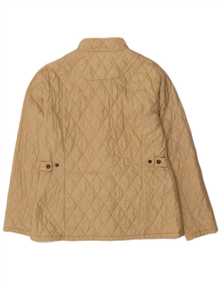 Giacca trapuntata da donna Barbour UK 12 Poliammide beige medio