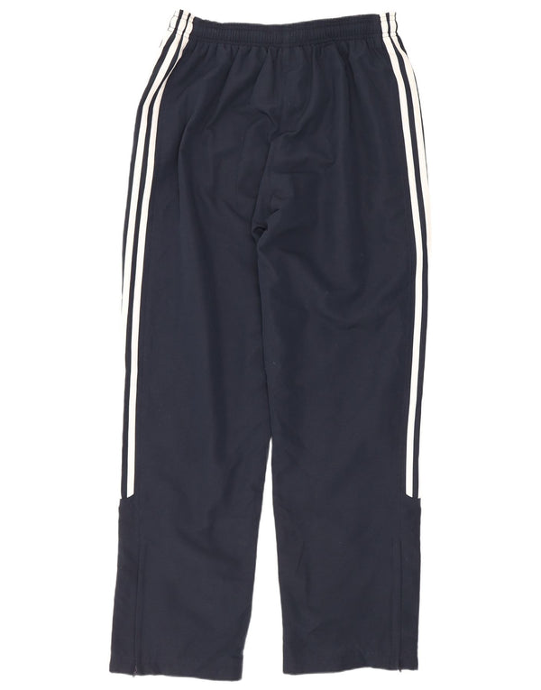 Pantaloni da tuta da donna Adidas UK 12 Medium Navy Blu Poliestere Sport