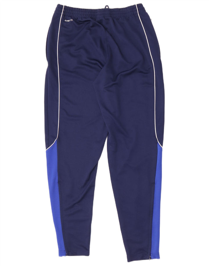 Pantaloni da tuta Adidas Climalite da uomo, colore blu navy medio