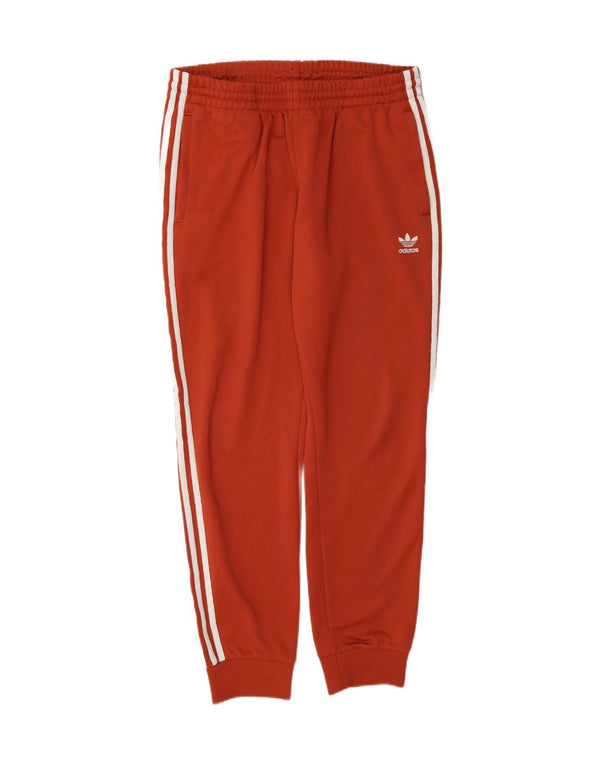 Pantaloni da tuta da uomo Adidas Joggers grandi in poliestere marrone