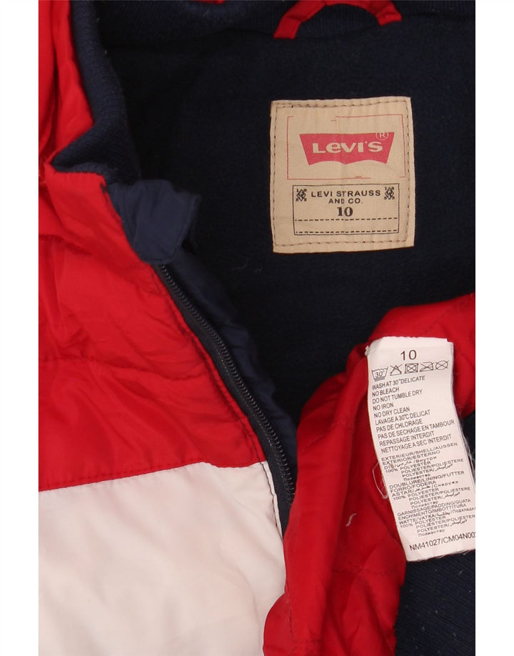 Giacca imbottita con grafica Levi's per ragazzi, 9-10 anni, multicolore