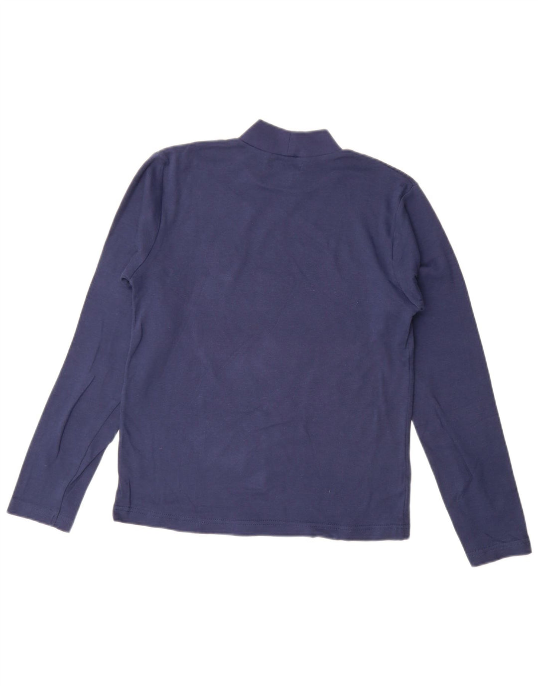 Charro Top da bambino a manica lunga 13-14 anni in cotone blu navy