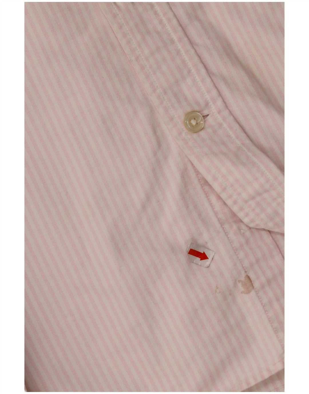 Camicia GANT da uomo vestibilità regolare XL in cotone gessato rosa