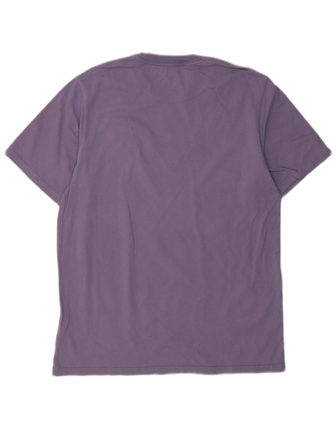 T-shirt da uomo Converse Top Large in cotone blu navy