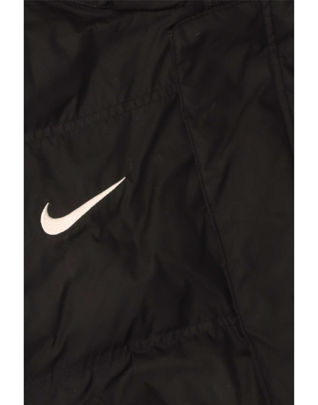 Giacca imbottita con cappuccio Nike Storm-Fit da uomo UK 40 grande poliestere nero