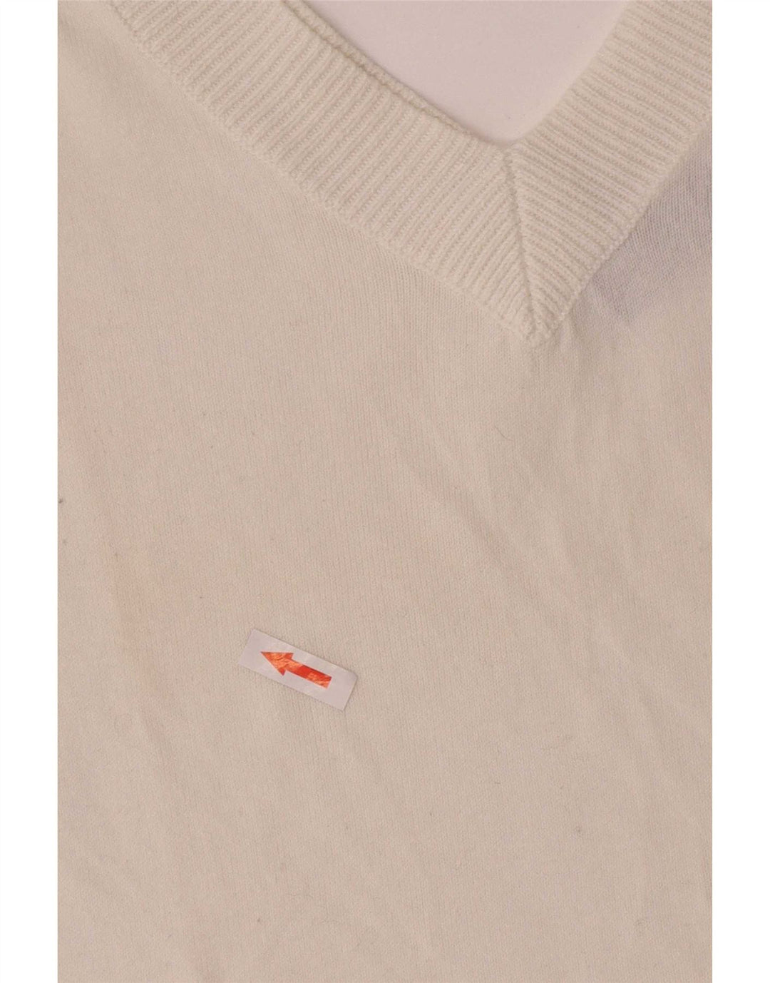 Camicetta da donna Zara Top UK 14 grande cotone bianco