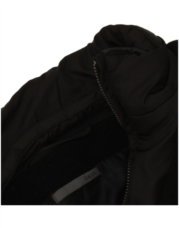 Cappotto Doppio Petto Uomo Gaudi IT 48 Lana Nera Media