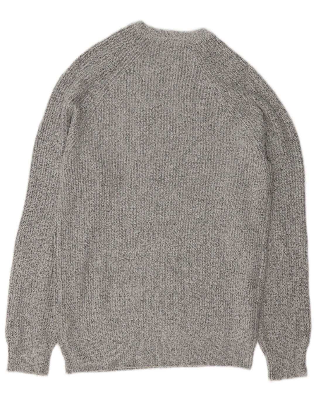 Maglione maglione girocollo da uomo Marks & Spencer piccolo grigio in poliammide