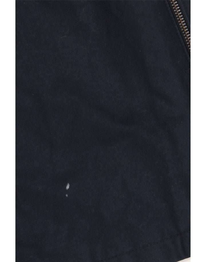 Giubbotto bomber autografo da uomo Marks & Spencer UK 42 XL cotone blu navy