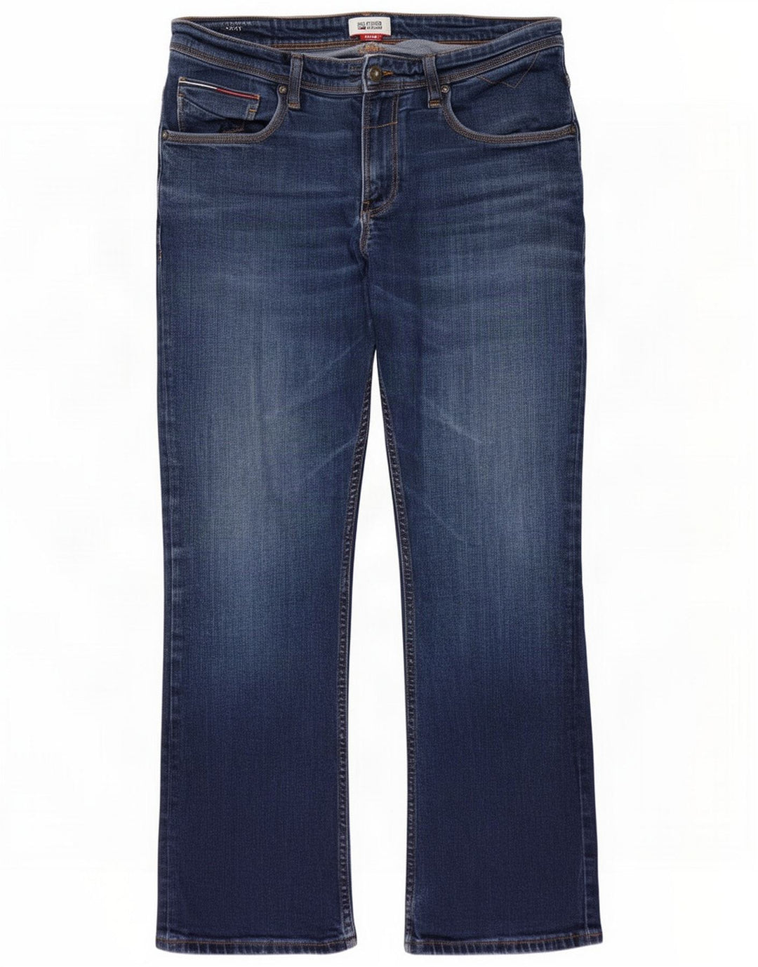 Tommy Hilfiger Uomo Jeans Bootcut W34 L30 Blu