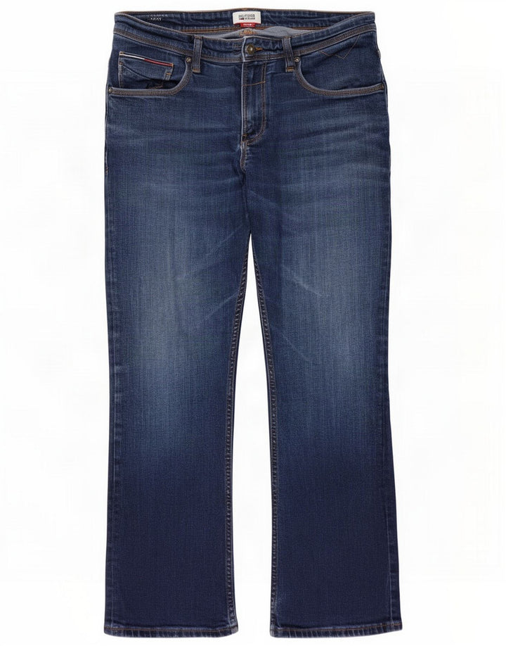 Tommy Hilfiger Uomo Jeans Bootcut W34 L30 Blu
