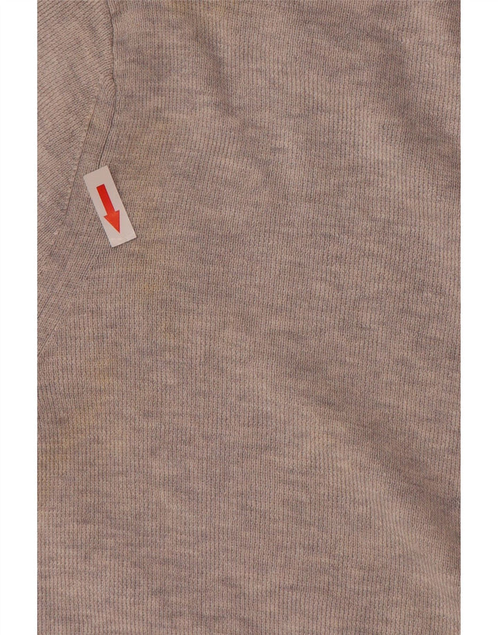 Maglione cardigan lungo oversize da donna John Lewis UK 8 piccolo grigio