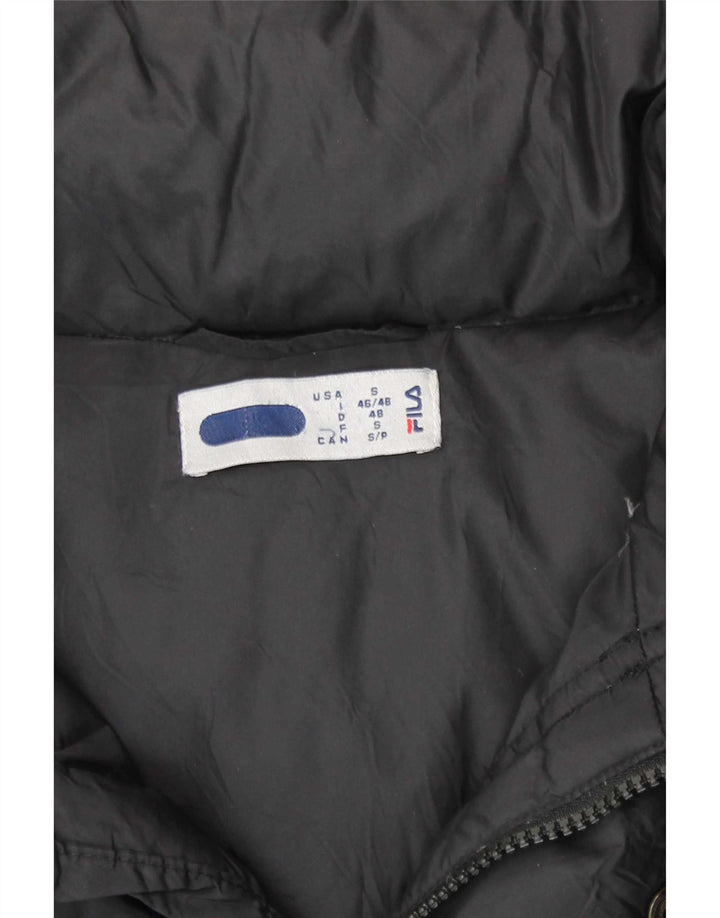 Giacca Imbottita Fila Uomo IT 46/48 Media Nera