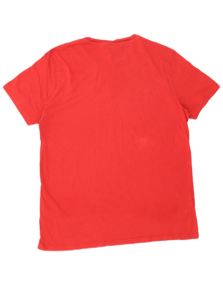 CHAMPION Mens Graphic T-Shirt Top Large Red