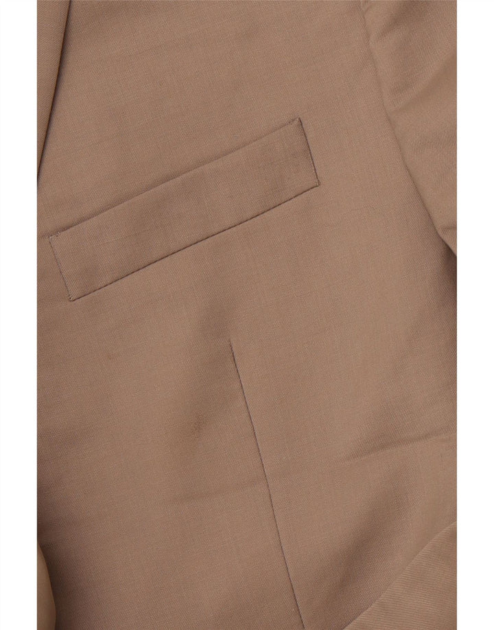 RALPH LAUREN Giacca blazer a 2 bottoni da uomo UK 44 2XL Lana beige