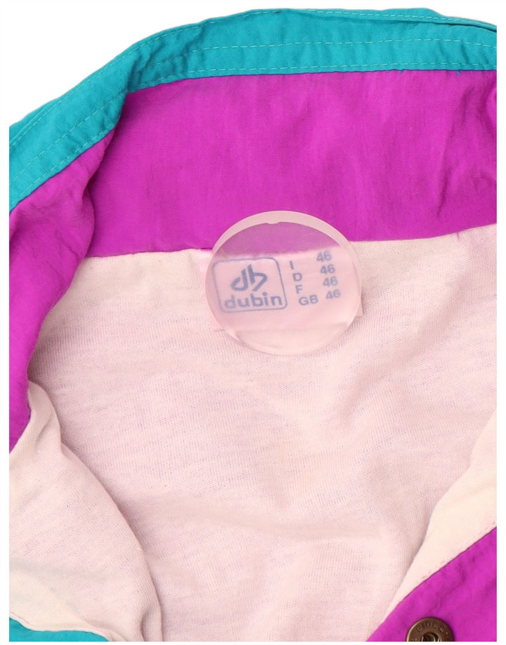 Dubin Giacca da uomo, pullover, tuta, grande, viola, color block, in poliammide