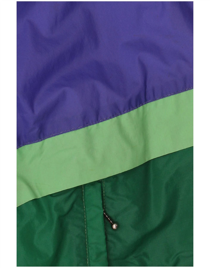 Giacca a vento da uomo K-WAY UK 38 Poliammide color block viola medio