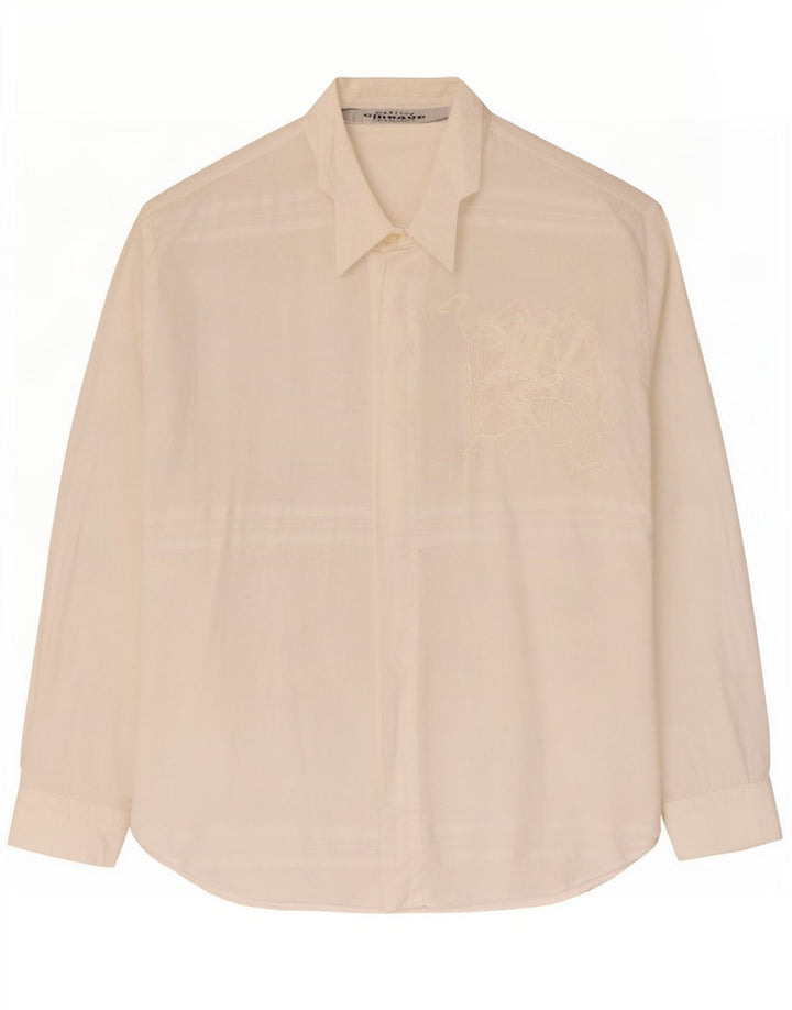 Camicia da uomo vintage XL bianca