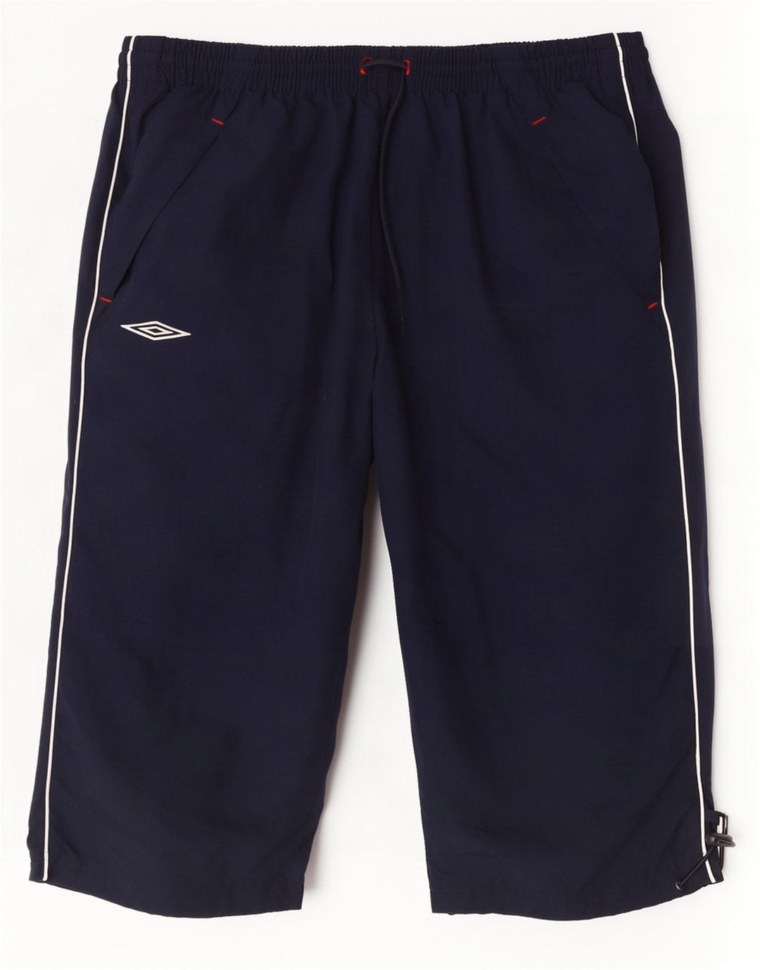 Pantaloncini sportivi Umbro da uomo con grafica Bermuda piccoli in poliestere blu navy