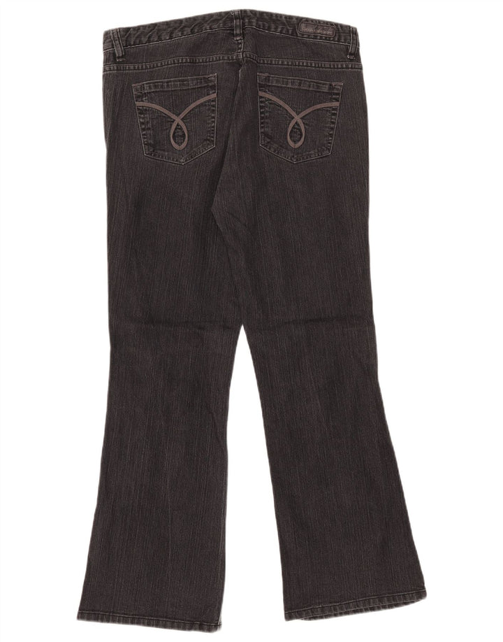 CALVIN KLEIN Jeans Bootcut da donna Ultimate W31 L28 Cotone nero