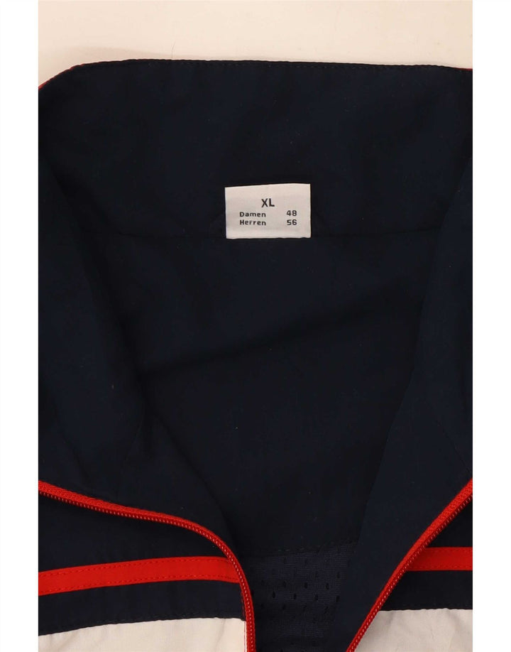 Giacca da tuta da uomo Shamp XL rossa in poliestere color block