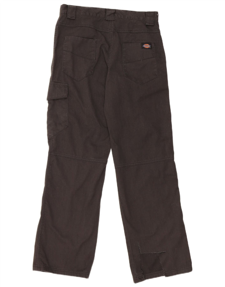Pantaloni cargo dritti da donna Dickies US 10 medi W28 L31 Grigi