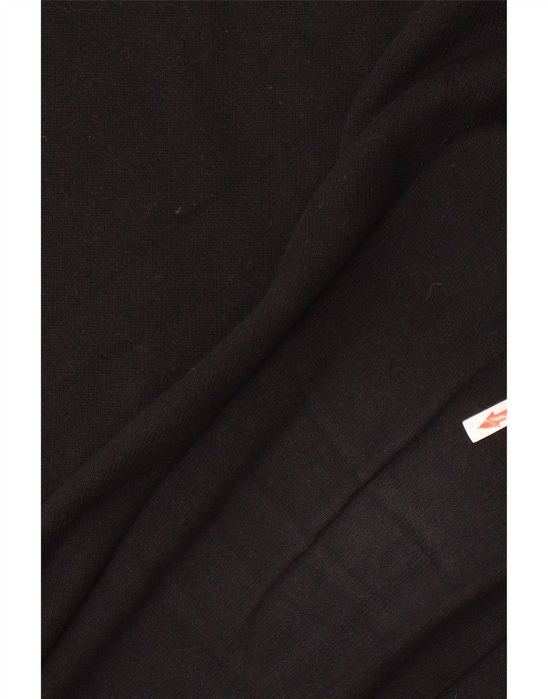 Maglione maglione girocollo da uomo SISLEY a quadri neri grandi