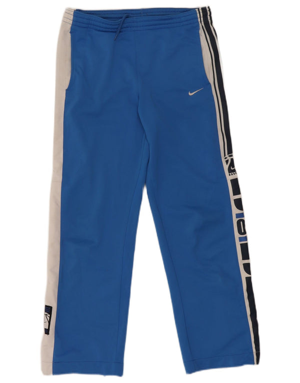 Pantaloni da tuta con grafica NIKE da bambino 10-11 anni Colorblock blu medio