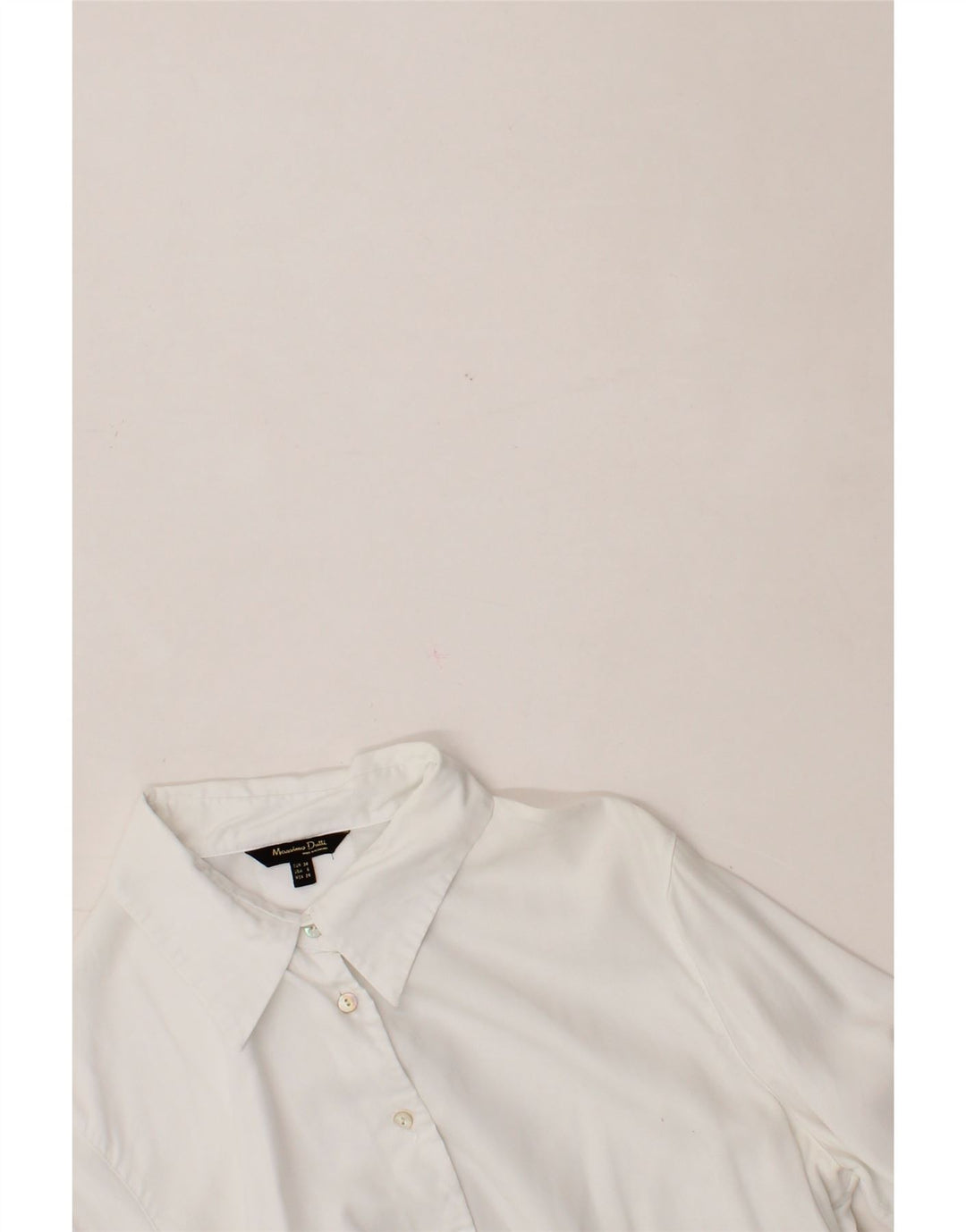 Maglia da donna MASSIMO DUTTI EU 38 Small Lyocell bianco