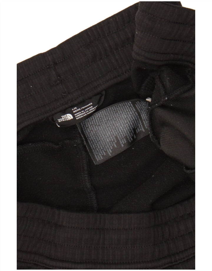 Pantaloncini sportivi grafici da uomo The North Face grandi in poliestere nero
