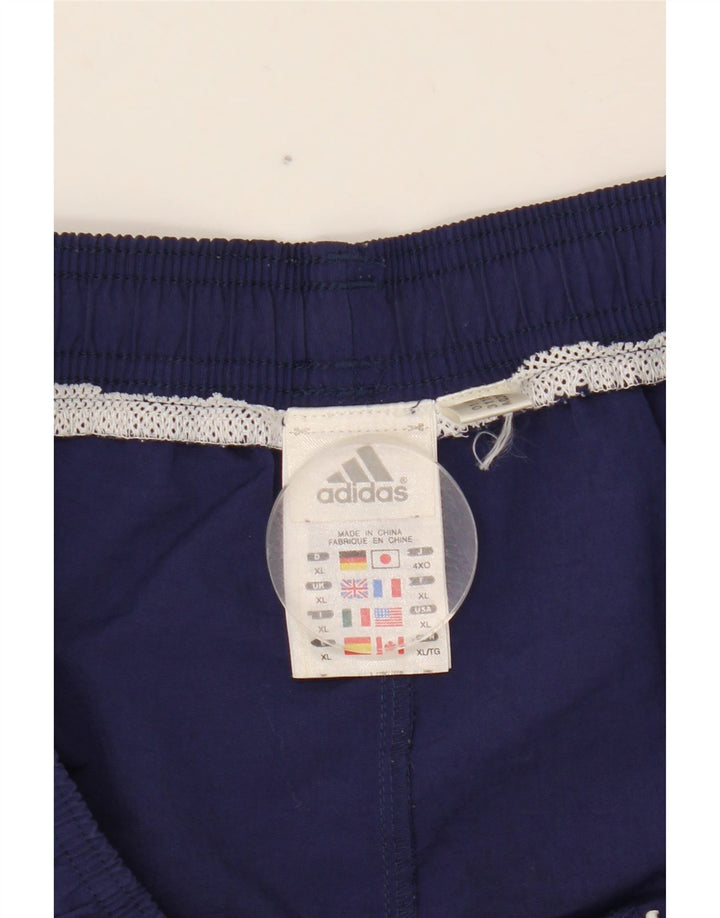 Pantaloncini da bagno da uomo ADIDAS XL in nylon blu navy