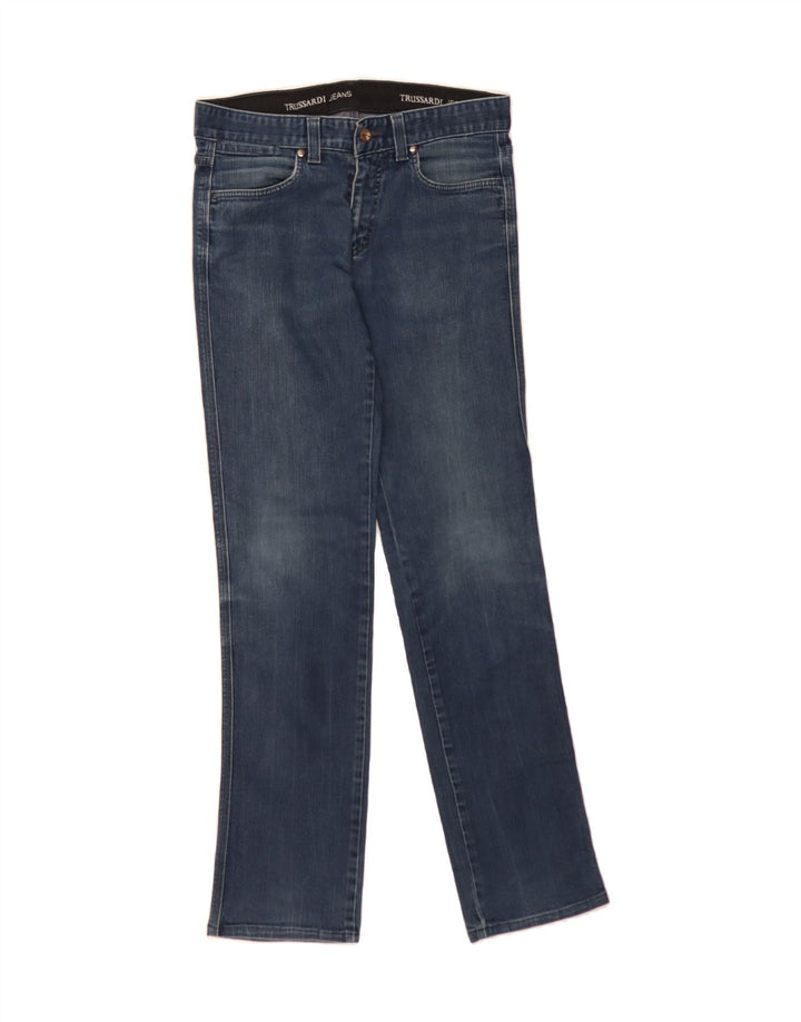 TRUSSARDI Mens Slim Jeans W29 L32 Blue Cotton Vintage Trussardi and Second-Hand Trussardi from Messina Hembry 