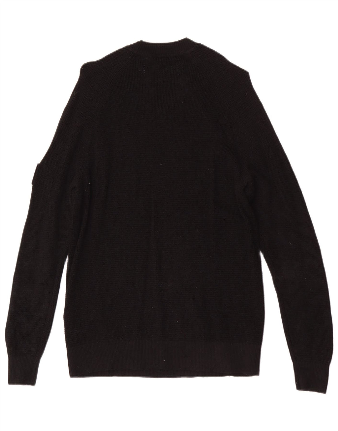 Calvin Klein Jeans Maglione girocollo da uomo piccolo in lana nera