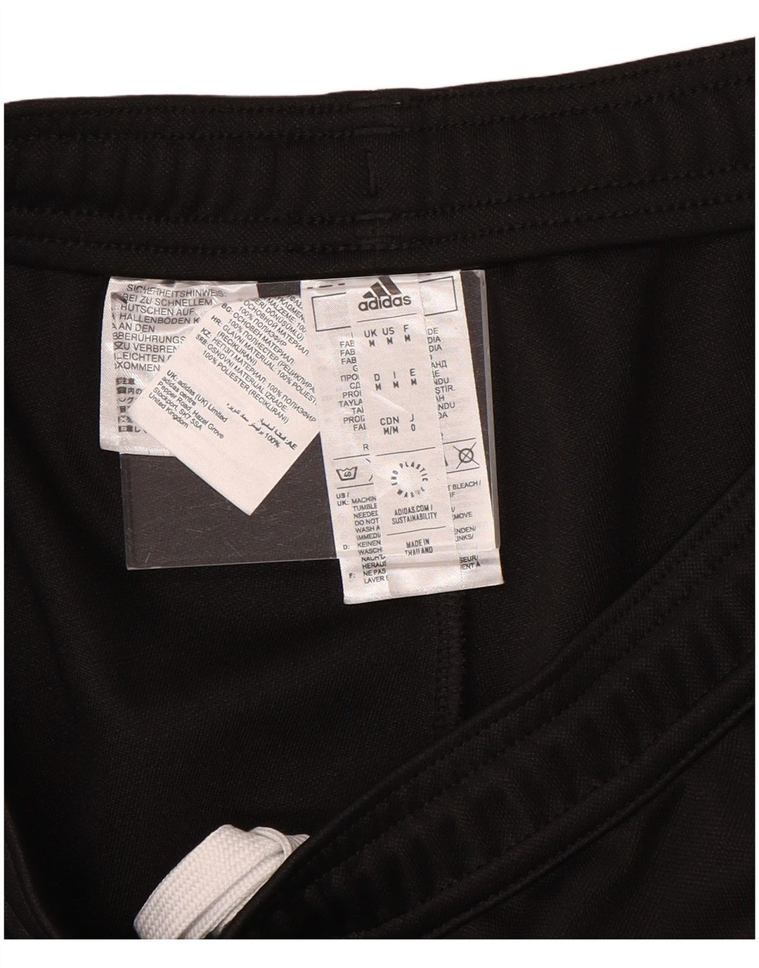 Pantaloni da tuta ADIDAS Aeroready da uomo in poliestere nero medio